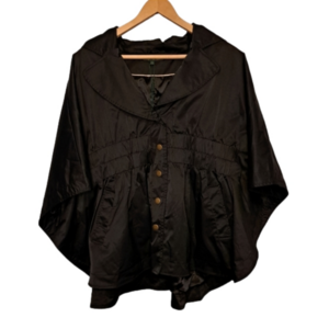 FOR CYNTHIA - Cape - Medium - Lined - Hood & Pockets - Vintage - NWT - Unique